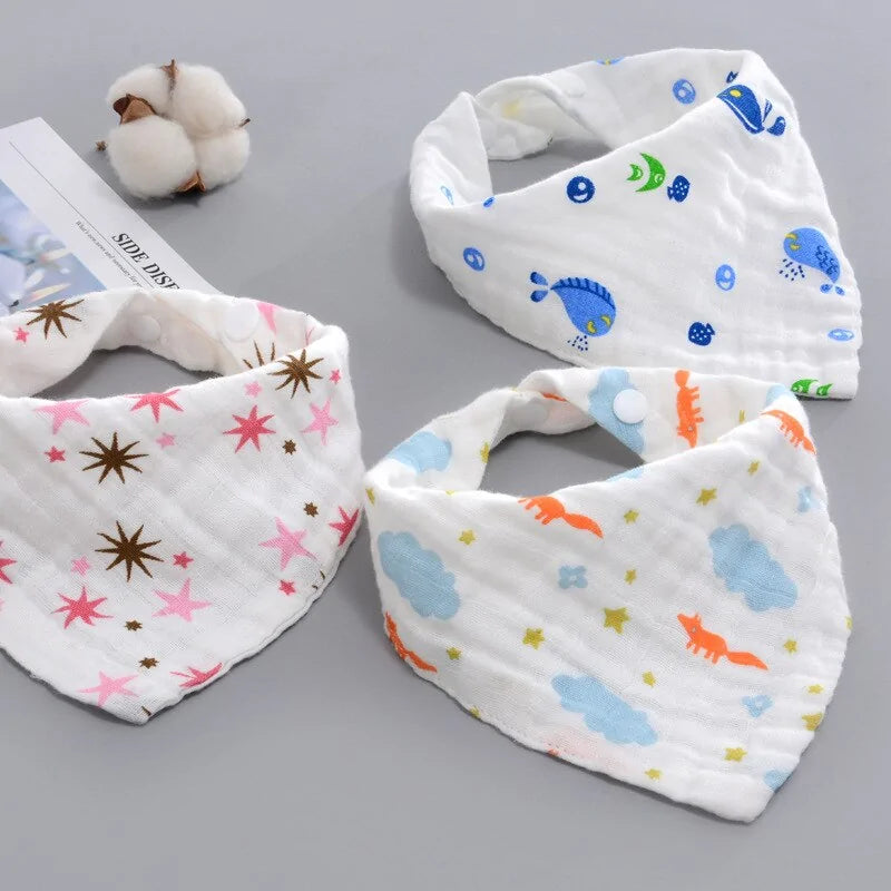 Premium Cotton Baby Bibs